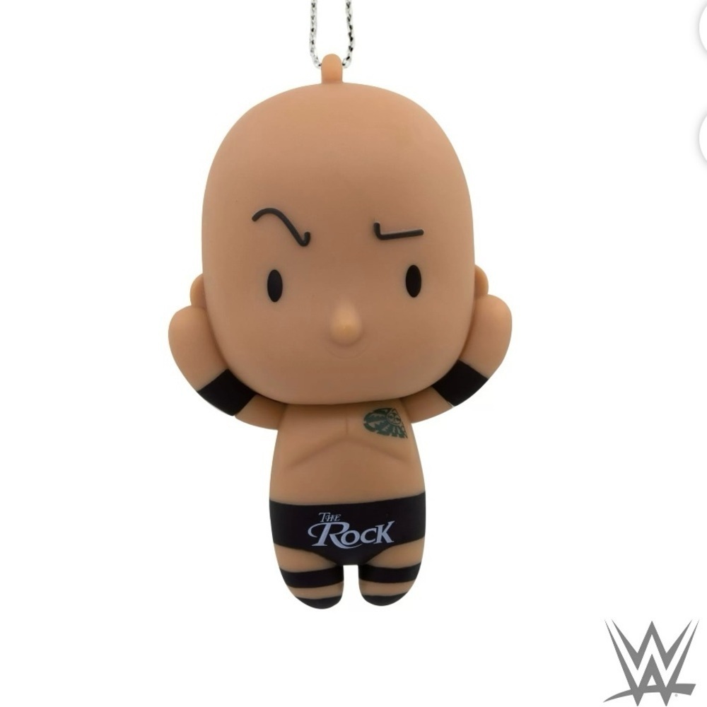 Hallmark WWE The Rock Shatterproof Ornament